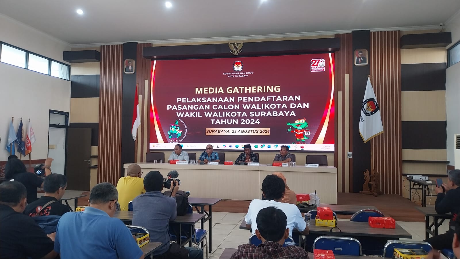 KPU Surabaya Jelaskan Alur Pendaftaran Calon Kepala Daerah