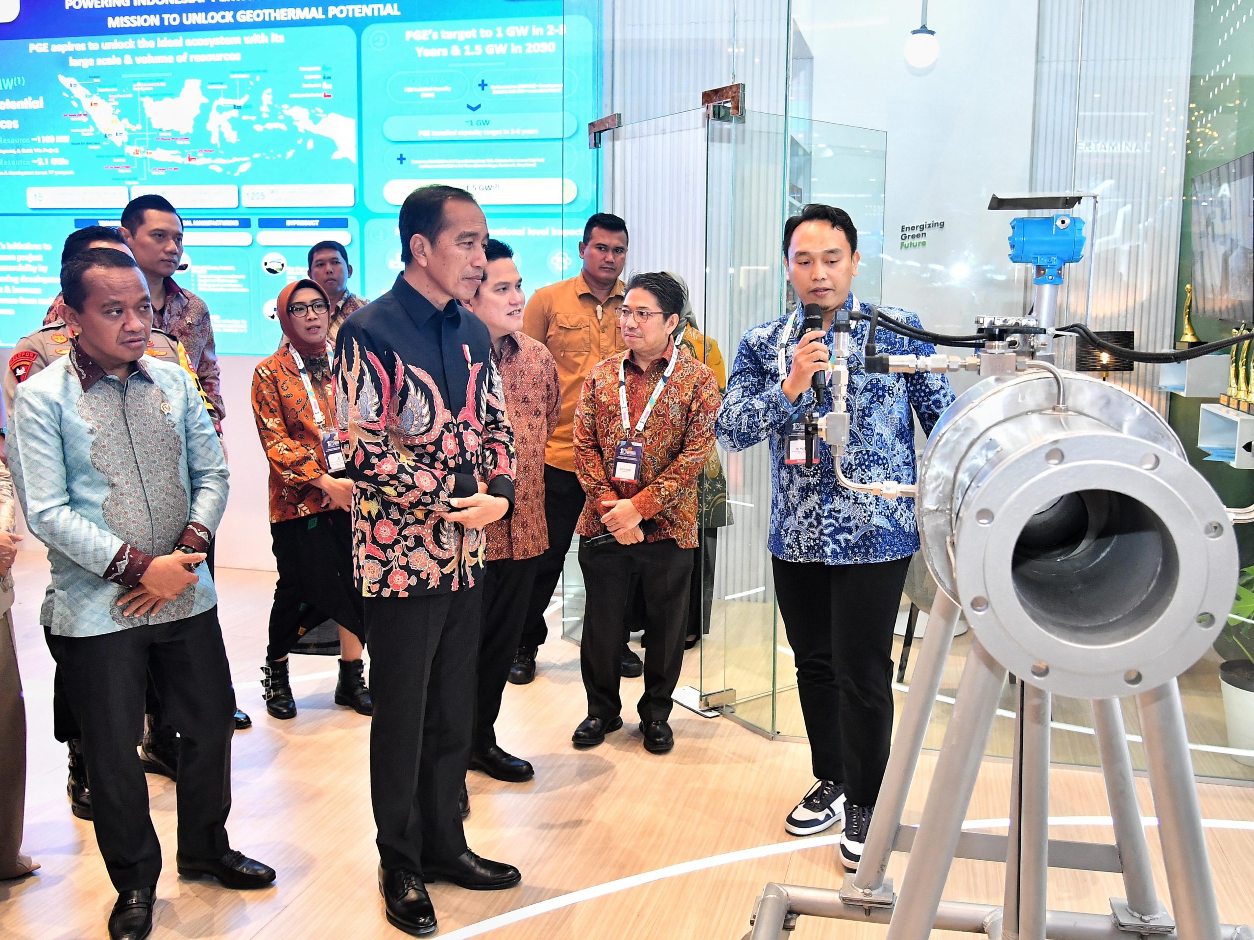 Presiden Jokowi Buka IIGCE Tahun 2024 Sebut Potensi Besar Geotermal Indonesia