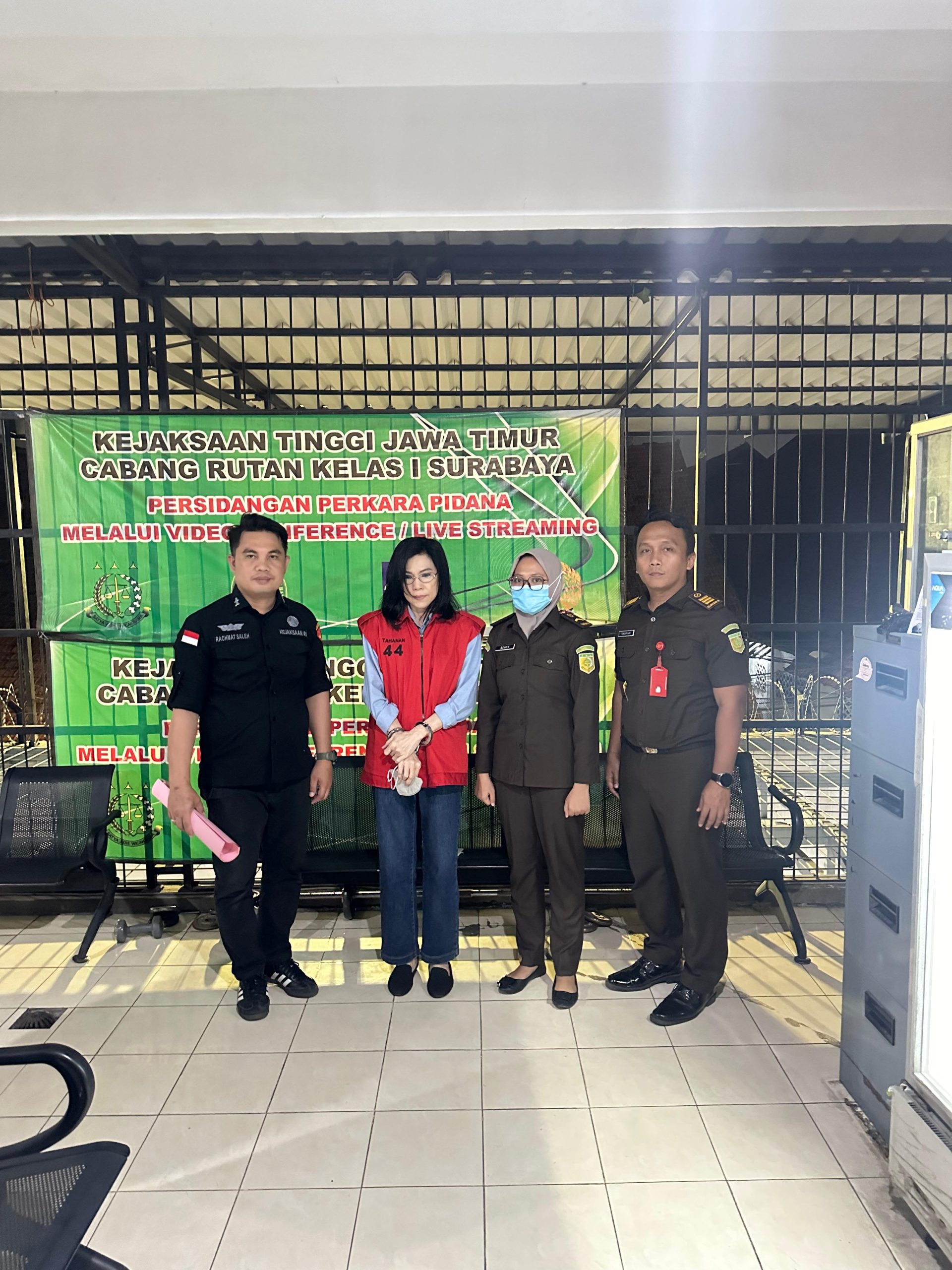 Ibu Ronald Tannur Tersangka Pemberi Suap Ditahan di Rutan Kejati Jatim