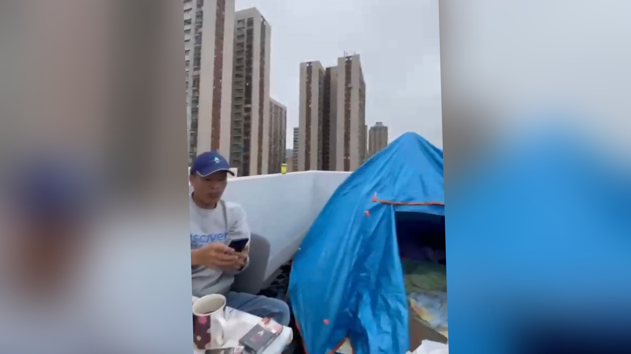 Viral Video Calon TKI Jadi korban TPPO, Terlantar tidur di tenda rooftop Apartemen Lapor Polda Jatim