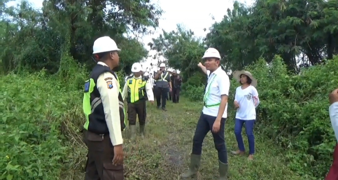 Hakim Tinjau Bekas Perkampungan Pulosari yang Dieksekusi PT Patra Jasa