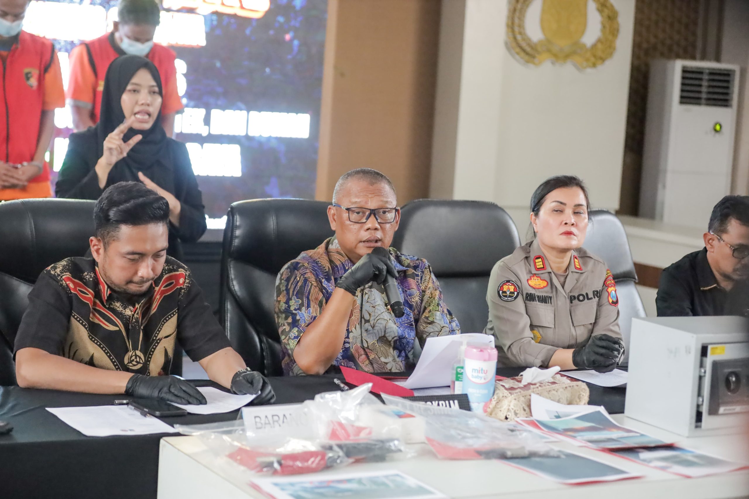 Unit Jatanras Polrestabes Surabaya Tangkap Tiga Pelaku Curanmor