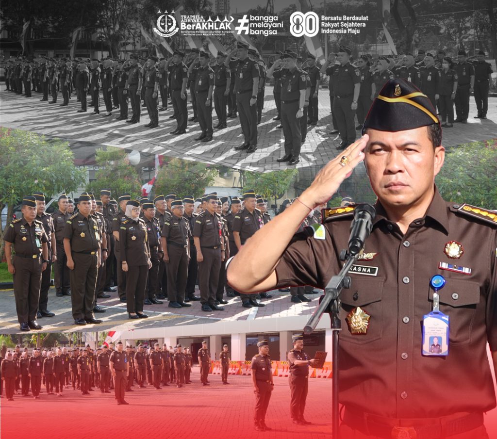 Kejati Jatim Gelar Apel Pagi, Aswas Tekankan Integritas dan Partisipasi Jelang HUT Kejaksaan