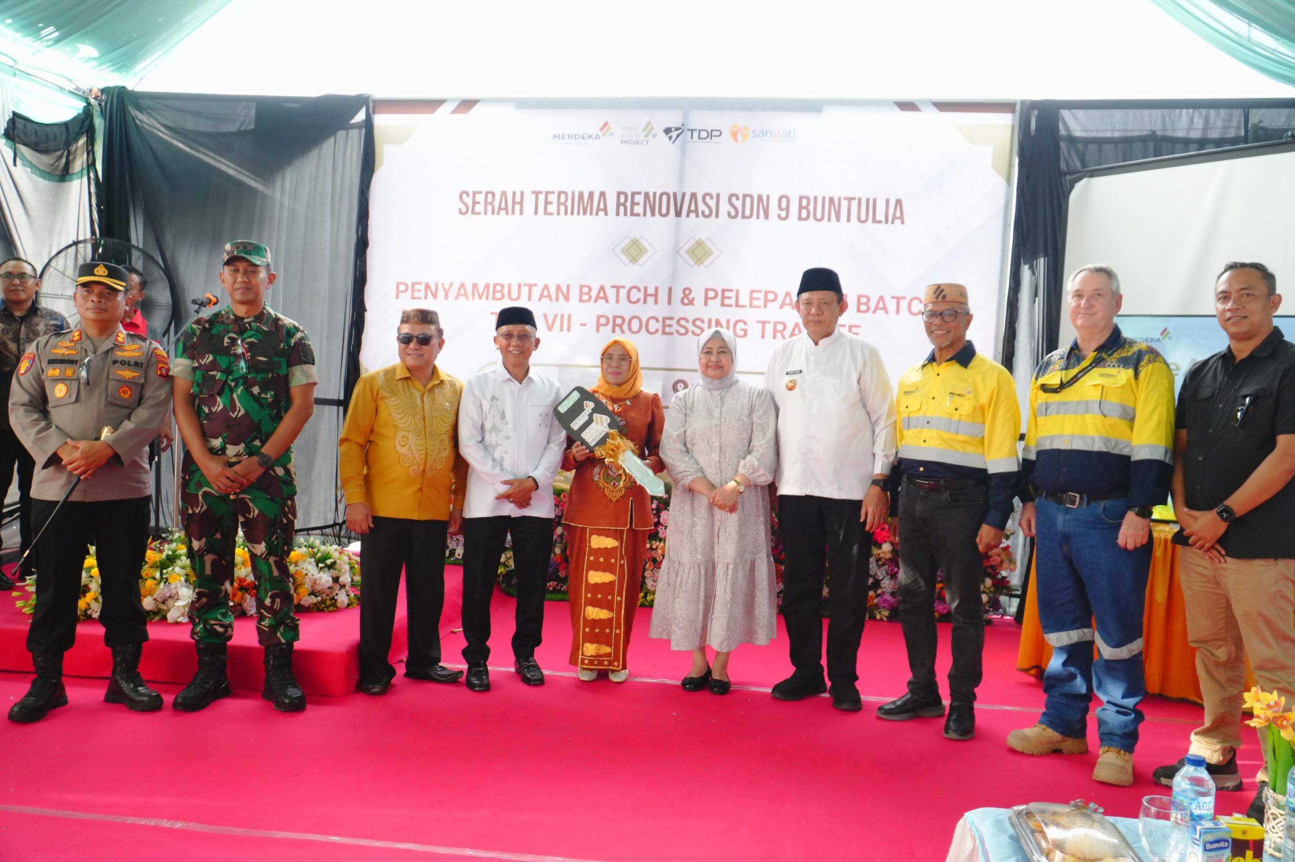 Gubernur Gorontalo Apresiasi Pani Gold Project atas Pengembangan SDM Daerah