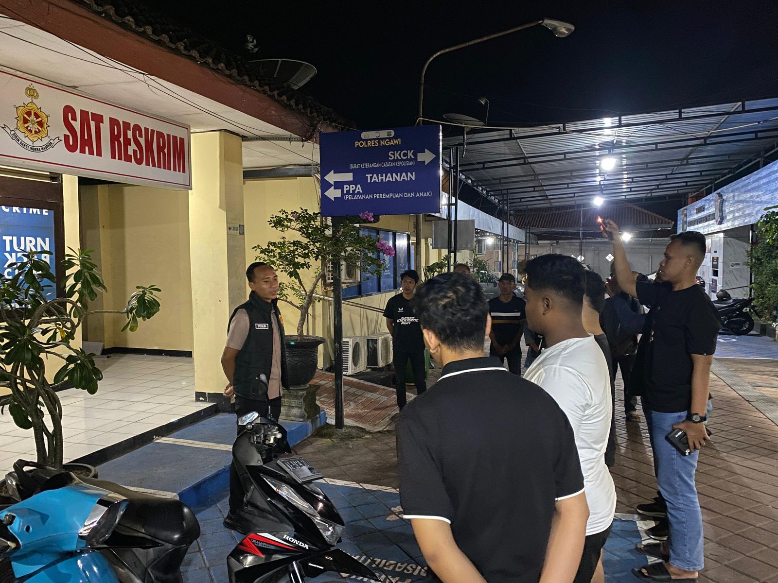 Respon Cepat Polres Ngawi Berhasil Amankan Sejumlah Remaja Konvoi Lempar Petasan
