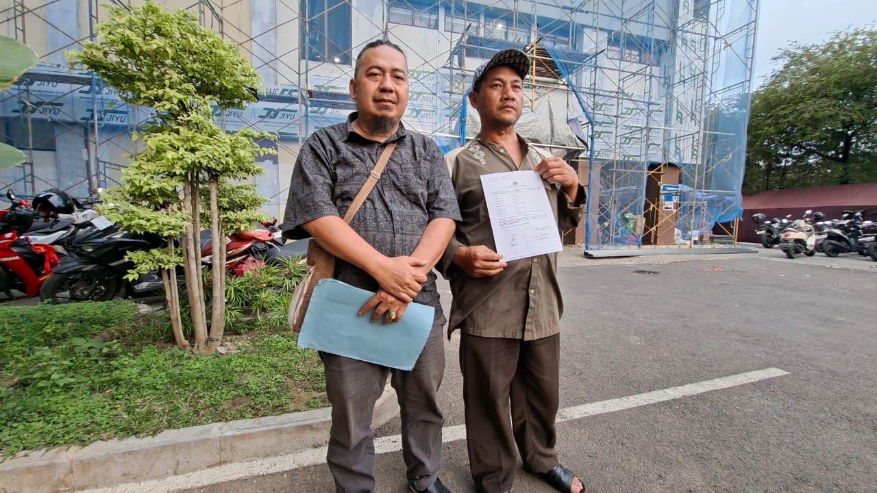 Korban Dugaan Penipuan Jual Beli Tanah Datangi Polda Jatim