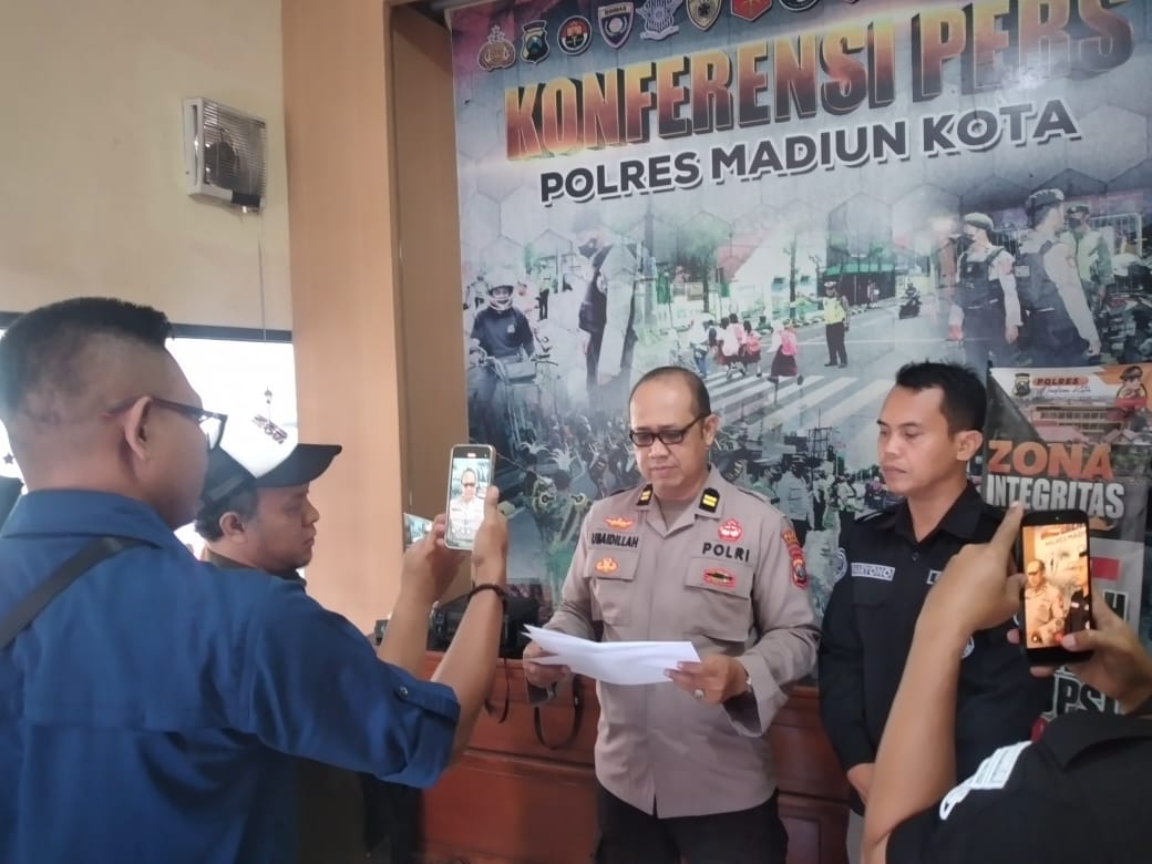 Operasi Tumpas Semeru 2025, Polres Madiun Kota Tetapkan 7 Tersangka ,  Amankan 1 Kg Ganja dan 15,91 Gram Sabu