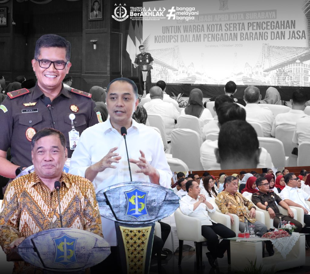 Wakajati Jatim Menjadi Keynote Speaker Optimalisasi APBD Kota Surabaya, Dorong Integritas Pengelolaan Anggaran Daerah