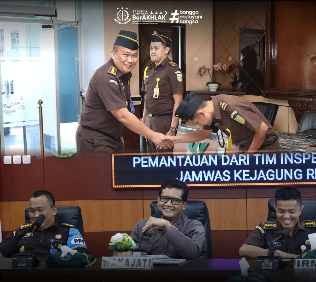 Kejati Jatim Sambut Inspeksi Pemantauan Tim Inspektur II Jamwas, Komitmen Jaga Profesionalisme Dan Integritas Kinerja