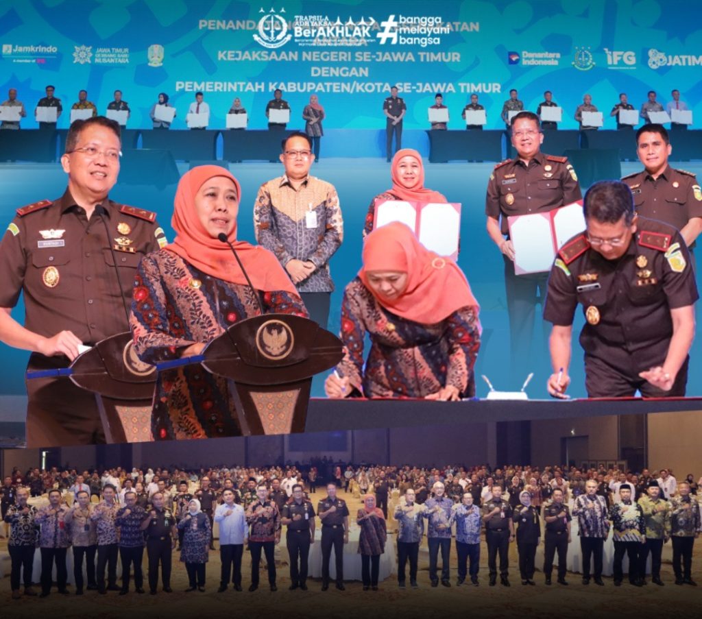 Kejati Jatim dan Pemprov Jatim Sepakati Kerja Sama, Perkuat Sinergi Penegakan Hukum Restorative Justice