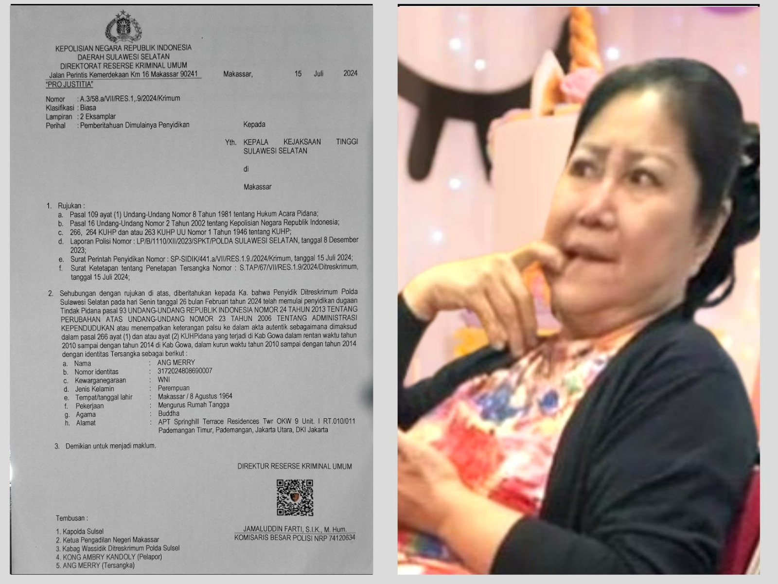 Laporan Tersendat di Kejaksaan, Warga Sulsel Minta Perlindungan Hukum Jaksa Agung