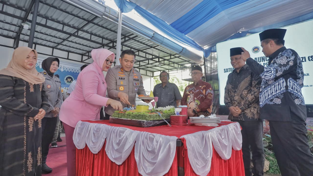 Polres Blitar Launching SPPG di Jimbe Wujudkan Dukungan Polri Terhadap Generasi Sehat