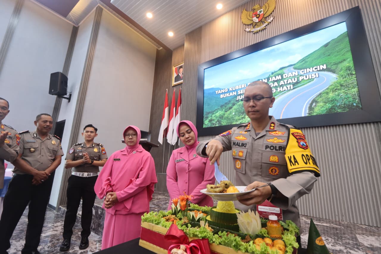 Tasyakuran Ulang Tahun 50 Anggota, Kapolres Trenggalek: Momen Refleksi Diri
