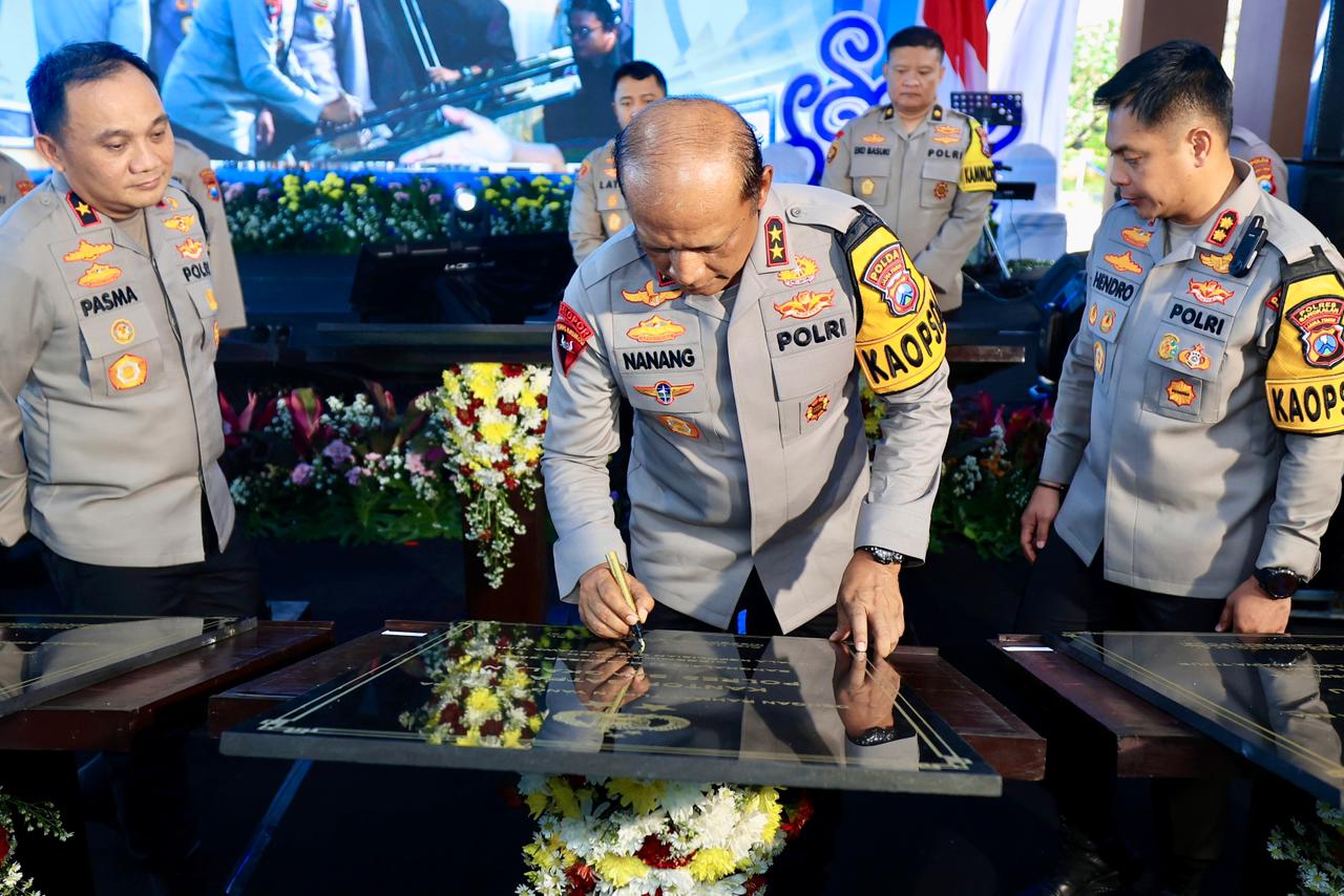 Kapolda Jatim Resmikan Gedung Naya Agra, Tekankan Peningkatan Layanan ke Masyarakat
