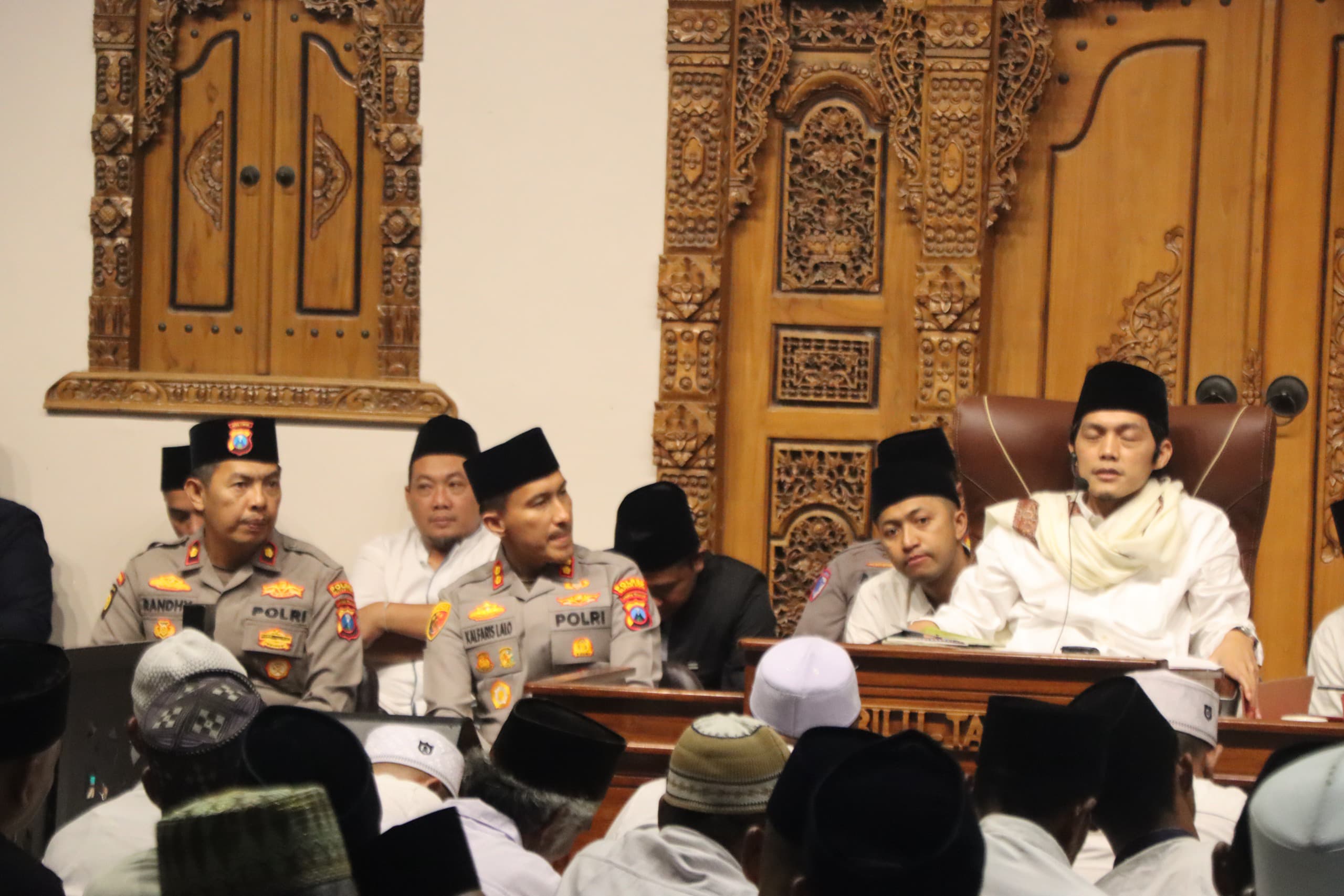Awali Tugas Kapolres Blitar Kota Silaturahmi ke Tokoh Ulama