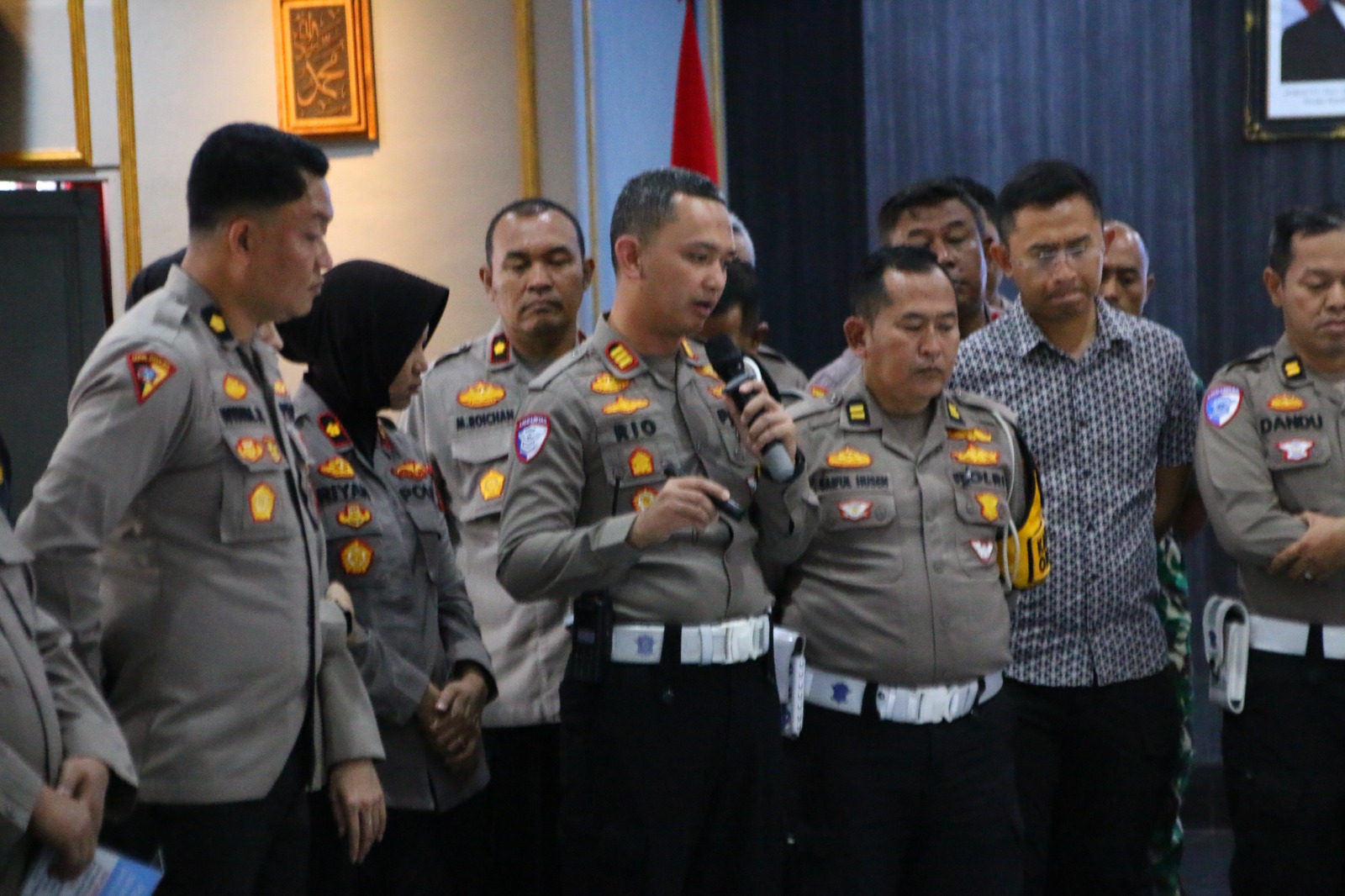 Kapolresta Malang Kota Pastikan Layanan Pengamanan Maksimal Mujahadah Kubro 1 Abad NU