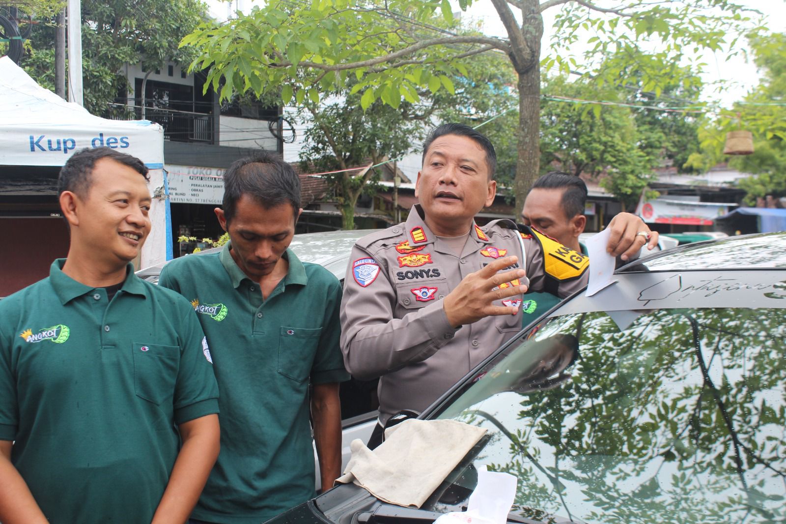 Gandeng Driver Online, Polres Trenggalek Gagas Komunitas `Angkot, Mitra Polantas`