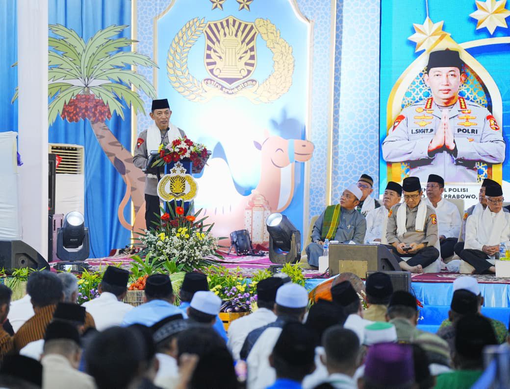 Safari Ramadhan di Sumsel, Kapolri: Jangan Terpancing Isu yang Memecah Persatuan