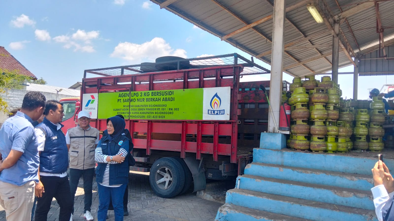 Polres Bojonegoro Bersama Pemkab Cek SPBE dan Pangkalan LPG Jaga Pasokan Jelang Lebaran