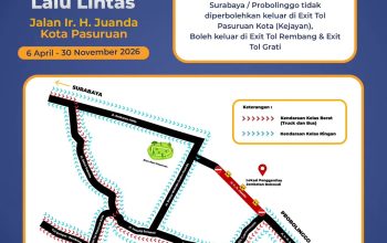 Polres Pasuruan Kota Siapkan Jalur Alternatif Dampak Pembongkaran Jembatan Bok Wedi