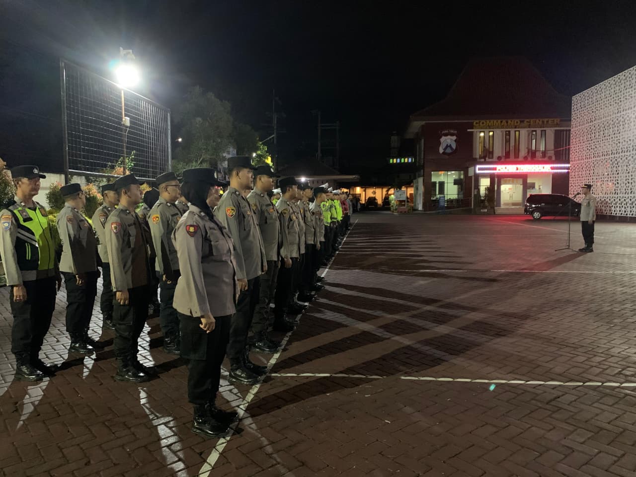 Pengamanan Malam Takbir Sambut Idul Adha, Polres Trenggalek Siagakan Ratusan Personel