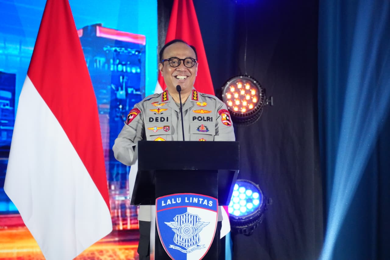 Wakapolri Tekankan Digitalisasi Layanan dan Inovasi Tilang Elektronik pada Rakernis Fungsi Lantas 2026