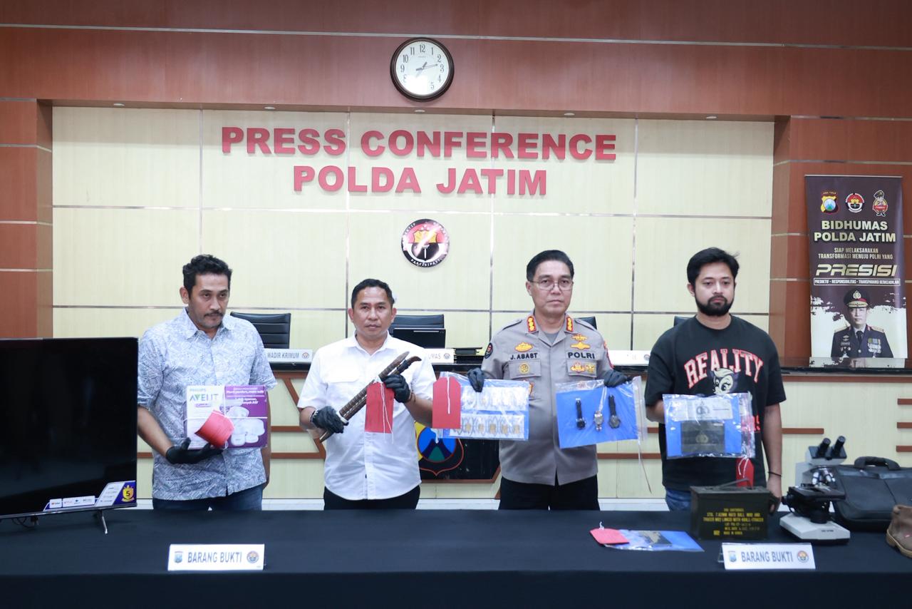 Polda Jatim Bongkar Komplotan Curat Lintas Provinsi, Beraksi di 13 TKP