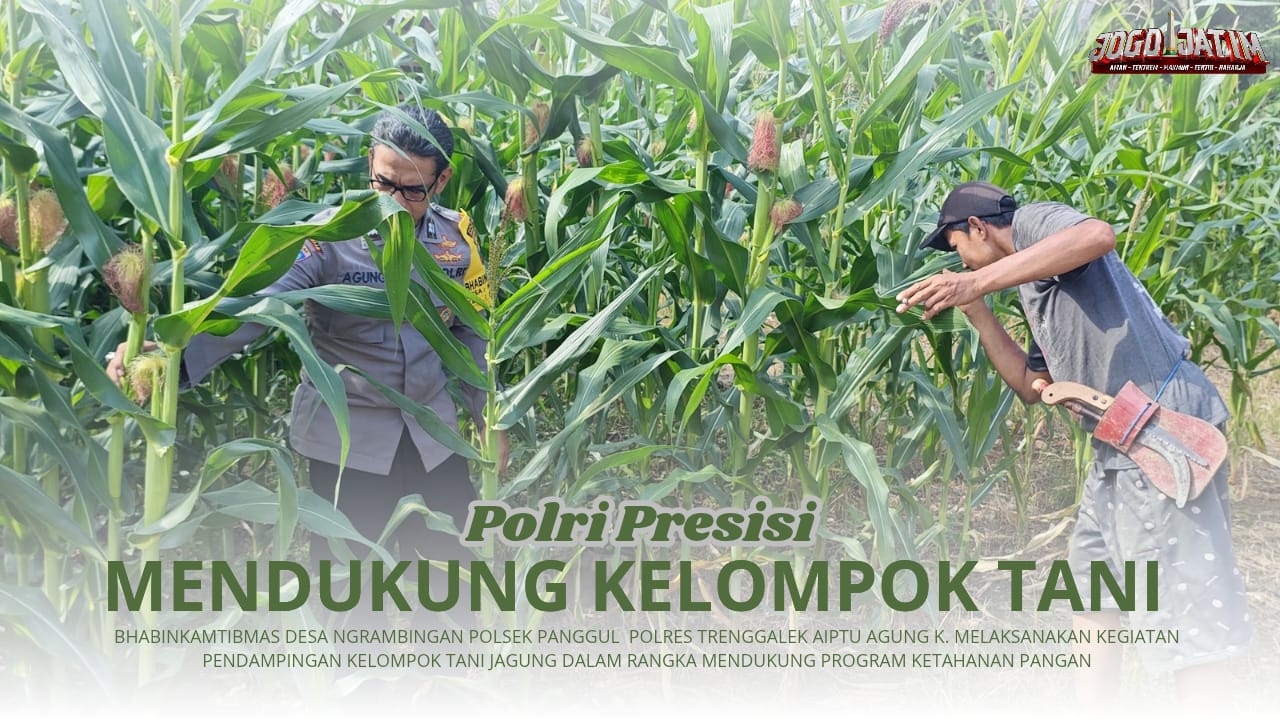 Bhabinkamtibmas Ngrambingan Siap Laksanakan Program Presiden
