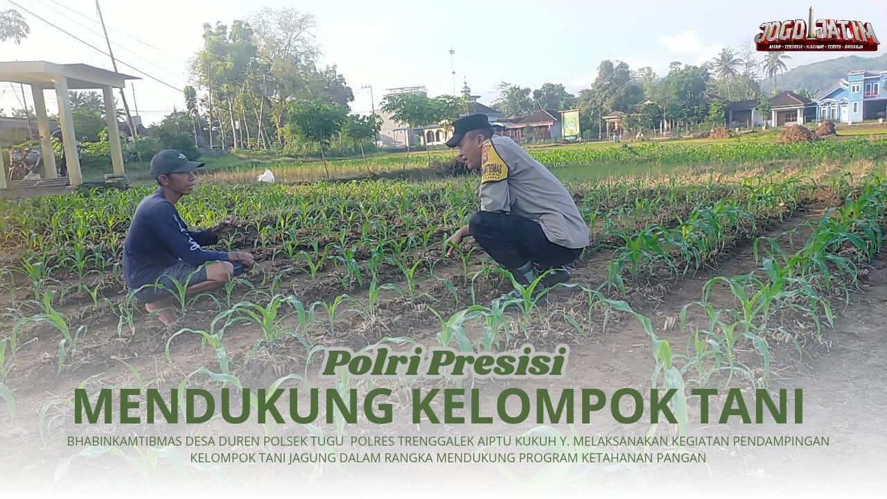 Bhabinkamtibmas Duren Siap Laksanakan Program Presiden