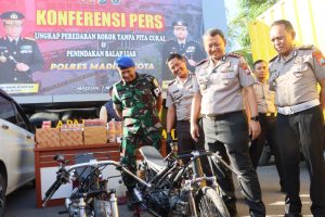 Polres Madiun Kota Gagalkan Aksi Balap Liar di Jiwan