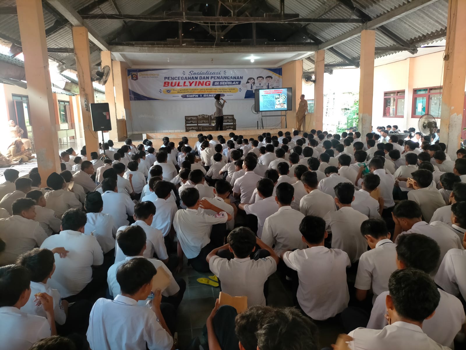 Polres Ngawi Edukasi Pelajar Cegah Bullying dan Narkoba Sejak Dini