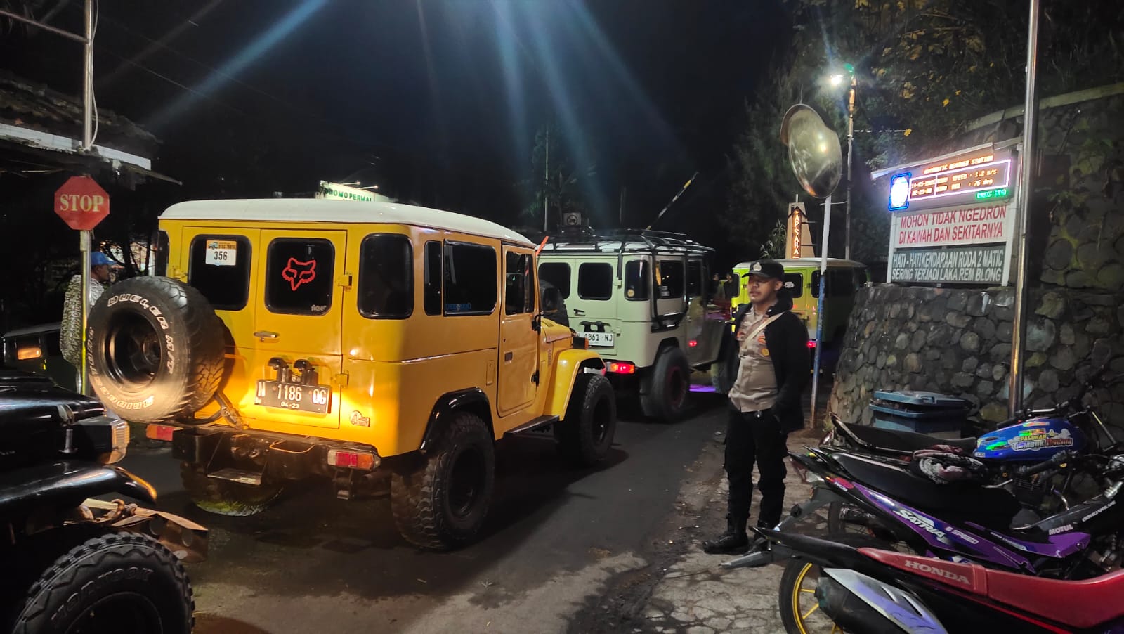 Long Weekend : Polres Probolinggo Pertebal Pengamanan di Kawasan Wisata Bromo