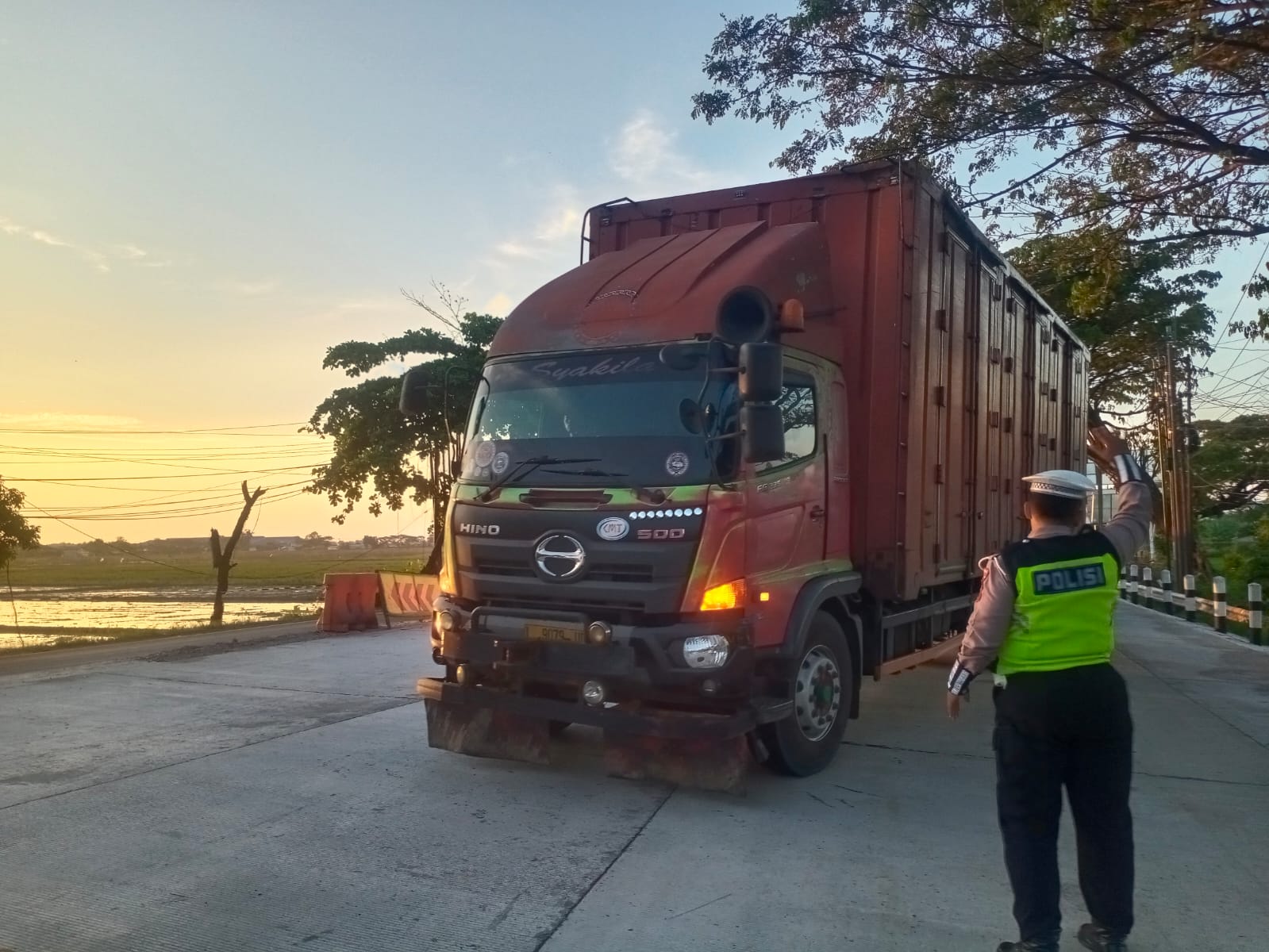 Korlantas Polri Laksanakan Penegakan Hukum Pembatasan Operasional Angkutan Barang di Jalur Pantura