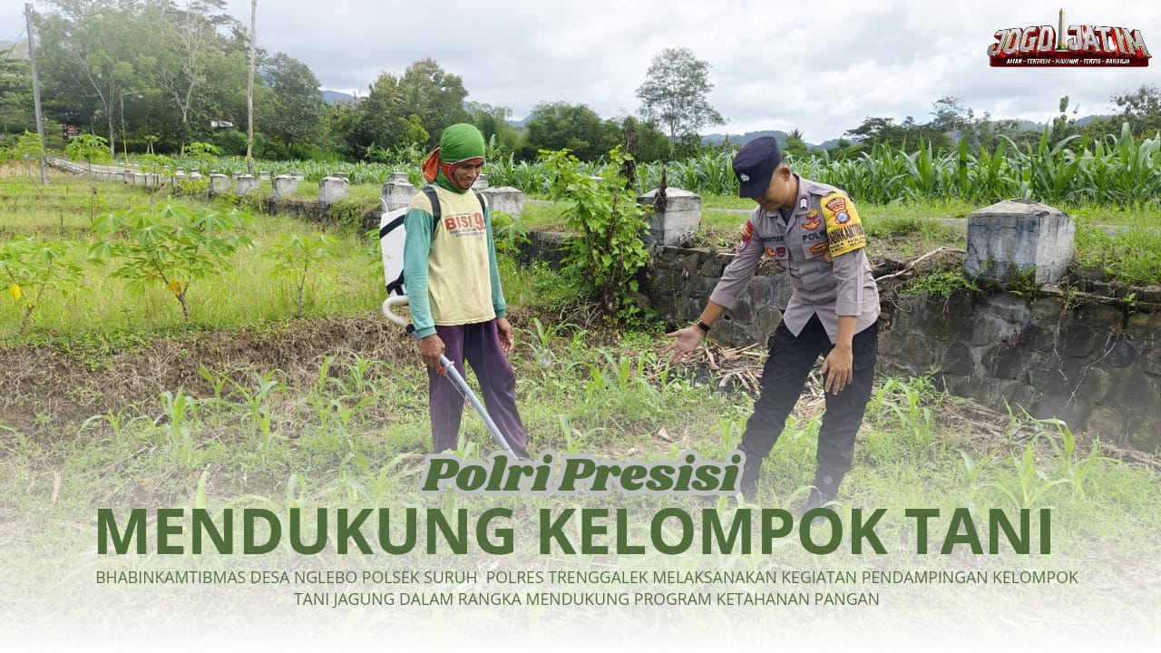 Mantabkan Ketahanan Panfan Bhabinkamtibmas Desa Nglebo Siap Layani Masyarakat