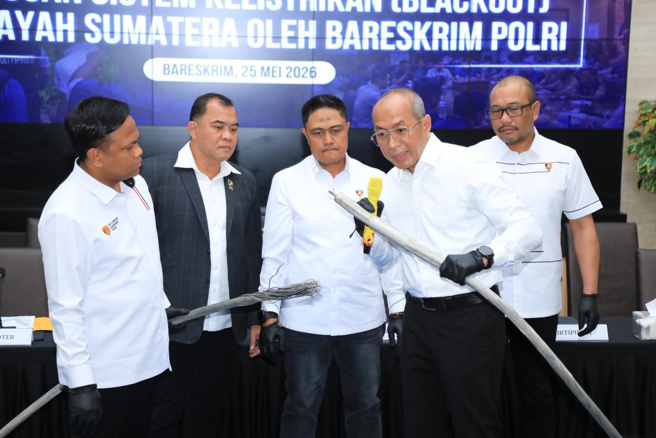Bareskrim Polri Ungkap Hasil Investigasi Awal Blackout Sumatera, Dipastikan Tidak Ada Unsur Sabotase