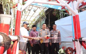 Polres Batu Rampungkan Jembatan Merah Putih Presisi, Akses Warga Kini Lebih Aman