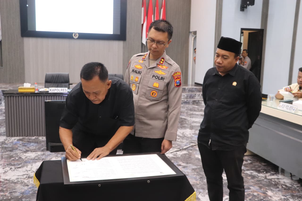 Civitas Pencak Silat di Trenggalek Komitmen Jaga Suro Aman dan Kondusif