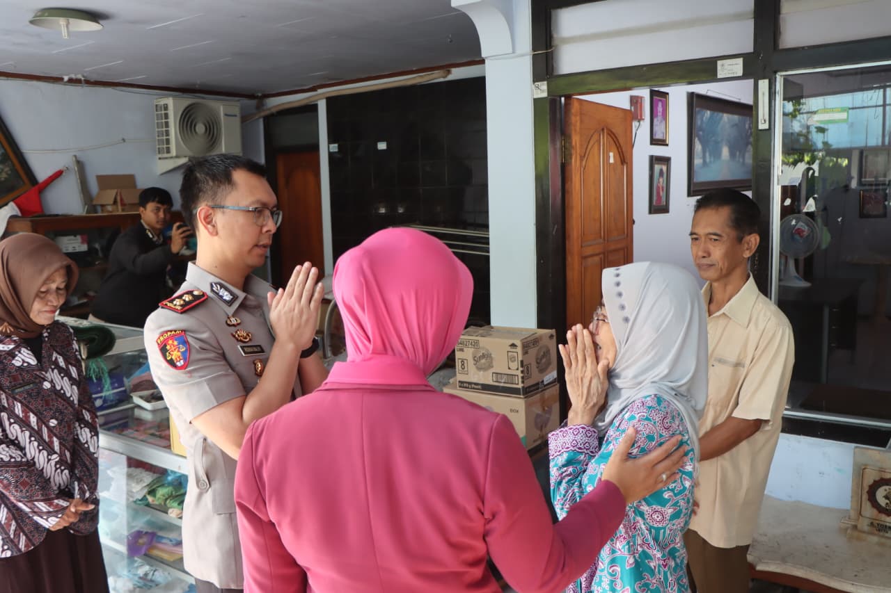 Anjangsana Purnawirawan dan Warakawuri, Kapolres Trenggalek: Hormati Jasa Besar Para Senior