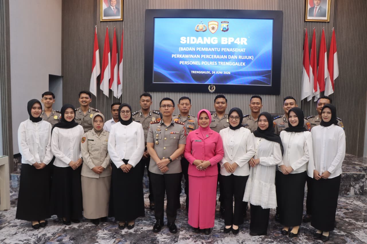 Wajib Tahu! Begini Proses Sidang BP4R Bagi Anggota Polres Trenggalek Sebelum Menikah