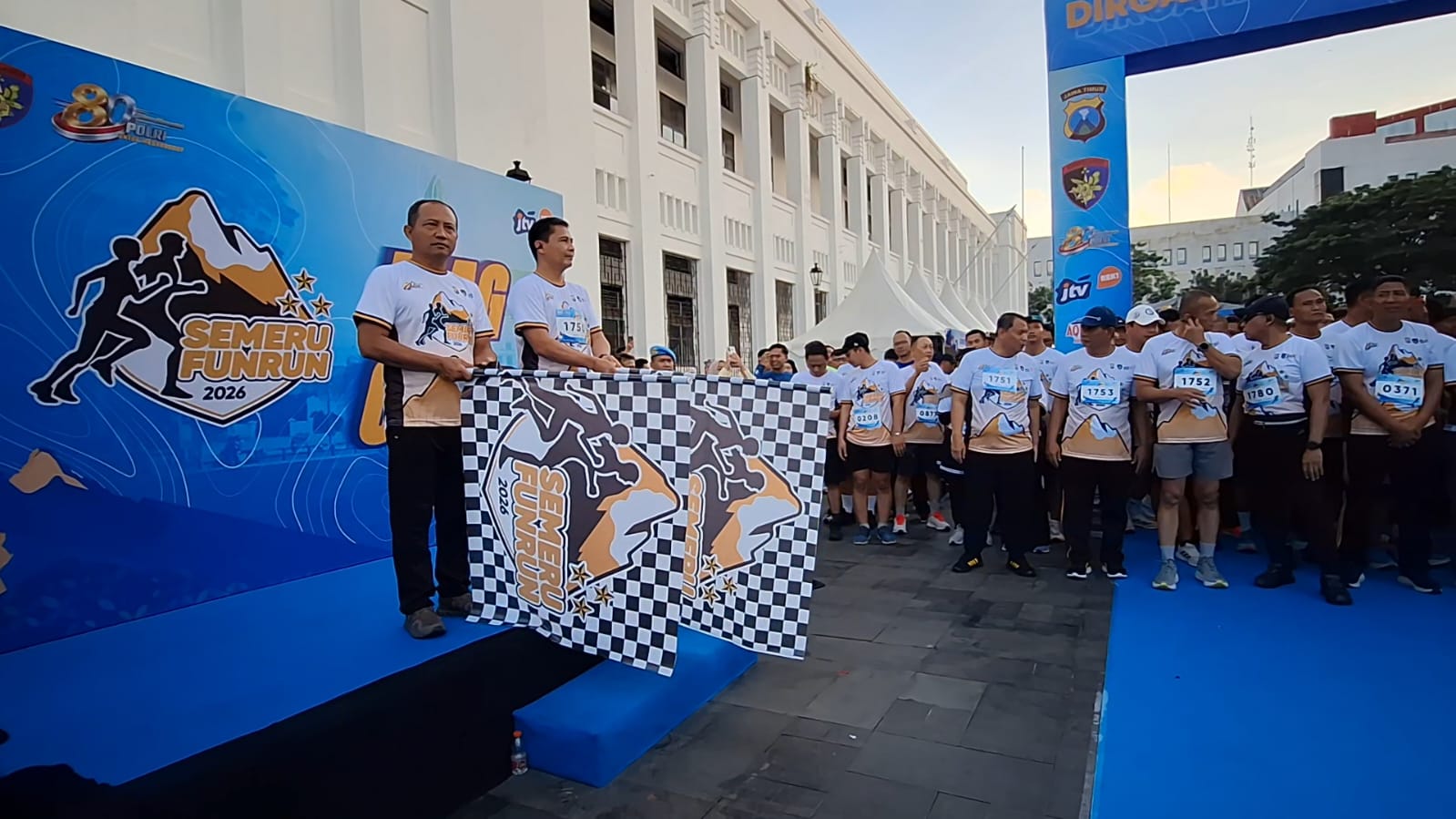 Polda Jatim Gelar Semeru Fun Run 2026 di Kota Lama Surabaya, Ribuan Peserta Meriahkan Hari Bhayangkara ke-80