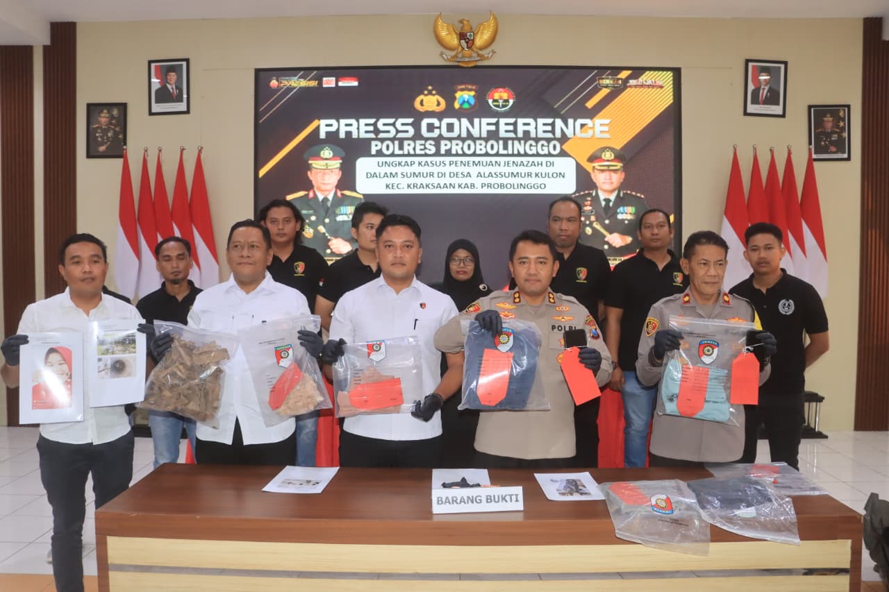 Polres Probolinggo Ungkap Misteri Penemuan Jenazah di Dalam Sumur, Dua Tersangka Diamankan