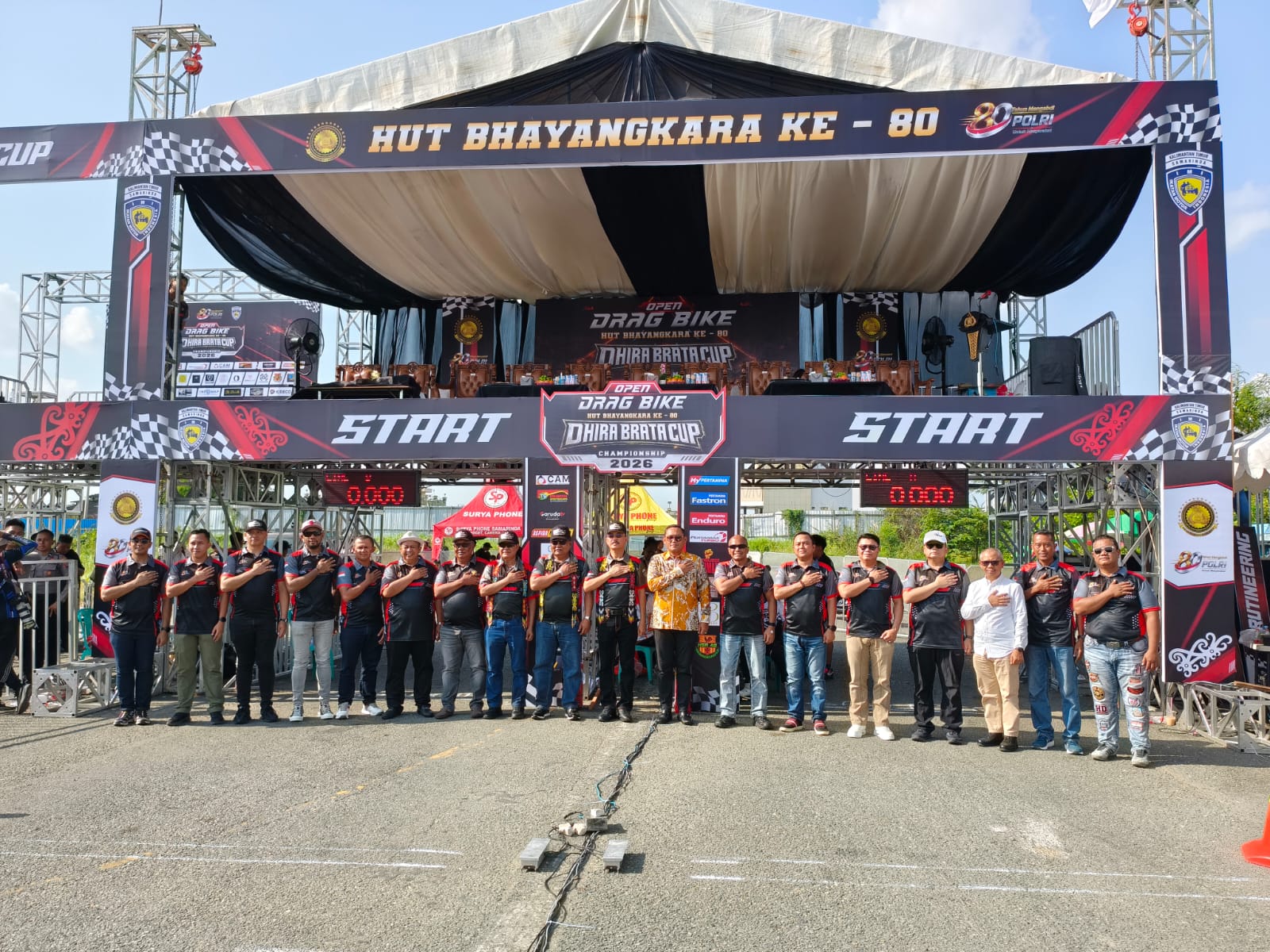 Dhira Brata Cup Championship 2026 Resmi Dibuka di Samarinda dalam Rangka Hari Bhayangkara ke-80