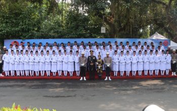 Upacara HUT ke-81 RI, Kapolres Trenggalek Ajak Masyarakat Teguhkan Persatuan