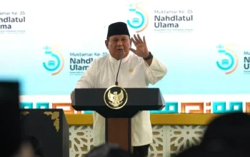 Muktamar ke-35 NU Resmi Dibuka Presiden Prabowo di Jombang, Soroti Sejarah Perjuangan Ulama