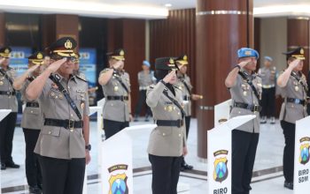 Kapolda Jatim Pimpin Sertijab Kabid TIK dan Sejumlah Kapolres Baru