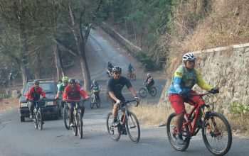 Gowes Kamtibmas Polres Trenggalek, Sarana Bangun Komunikasi Efektif dengan Masyarakat