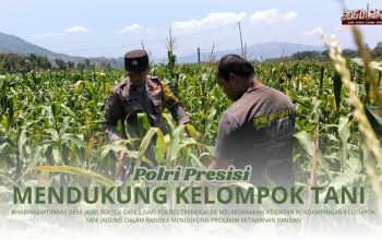 Laksanakan Program Ketahanan Pangan, Bhabinkamtibmas Desa Jajar Siap Mendampingi Kelompok Tani