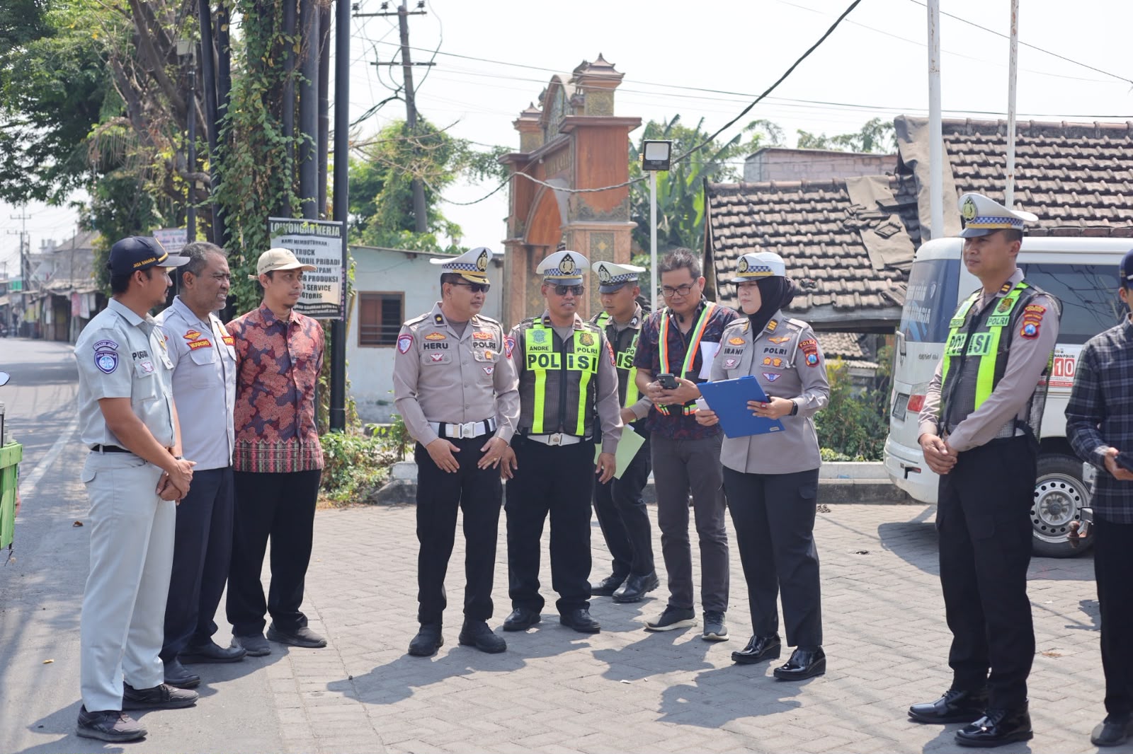 Polres Gresik Gandeng Tim Ahli Kaji Jalur Blackspot di Driyorejo